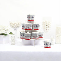 Cheerio, London - Party Mini Favor Boxes - British UK Party Treat Candy Boxes - Set of 12