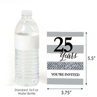 We Still Do - 25th Wedding Anniversary - Fill In Wedding Anniversary Invitations - 8 ct