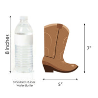 Western Hoedown - Decorations DIY Wild West Cowboy Party Essentials - Set of 20