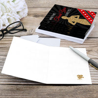Red Carpet - Set of 8 Movie Night Party Thank You Cards