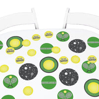 You Got Served - Tennis - Baby Shower or Birthday Party Giant Circle Confetti - Party Decorations - Large Confetti 27 Count