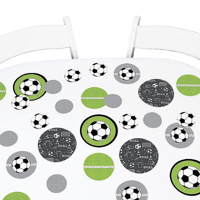GOAAAL! - Soccer - Baby Shower or Birthday Party Table Confetti - 27 ct