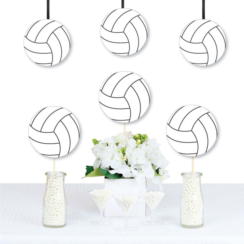 Bump, Set, Spike - Volleyball - Decorations DIY Baby Shower or Birthday Party Essentials - Set of 20
