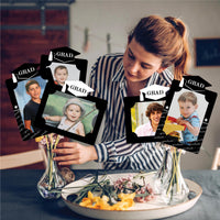 Graduation Cheers - Graduation Party Picture Centerpiece Sticks - Photo Table Toppers - 15 Pieces