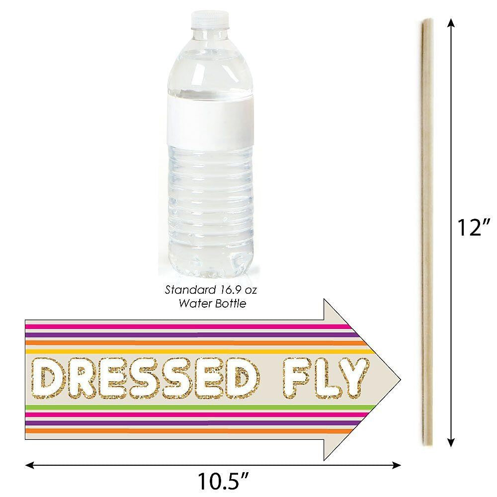 Funny 70's Disco - 10 Piece Photo Booth Props Kit