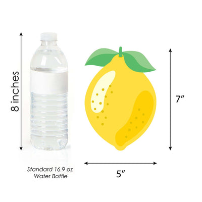 So Fresh - Lemon - Decorations DIY Citrus Lemonade Party Essentials - Set of 20