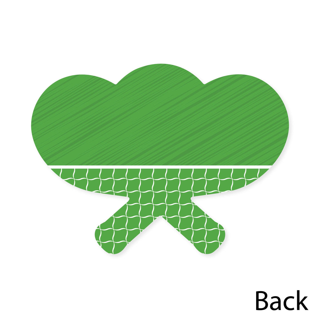 You Got Served - Tennis - Shaped Thank You Cards - Baby Shower or Tennis Ball Birthday Party Thank You Note Cards with Envelopes - Set of 12