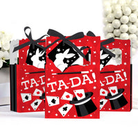 Ta-Da, Magic Show - Magical Birthday Party Favor Boxes - Set of 12