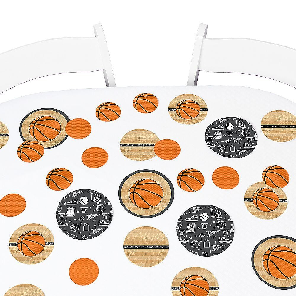 Nothin' But Net - Basketball - Baby Shower or Birthday Party Table Confetti - 27 ct