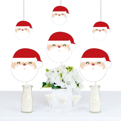 Jolly Santa Claus - Christmas Decorations DIY Party Essentials - Set of 20