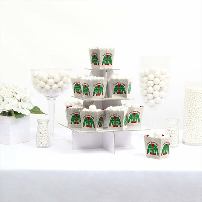 Ugly Sweater - Party Mini Favor Boxes - Holiday and Christmas Party Treat Candy Boxes - Set of 12
