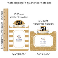 We Still Do - 50th Wedding Anniversary - Anniversary Party Picture Centerpiece Sticks - Photo Table Toppers - 15 Pieces
