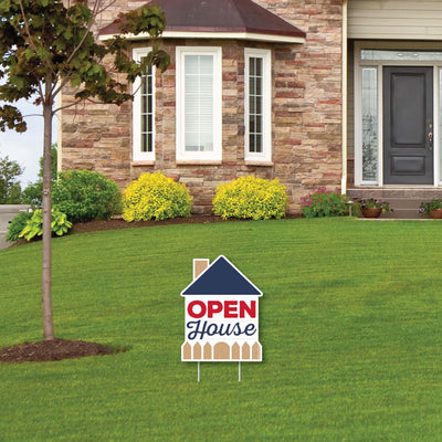 Open House - Outdoor Lawn Sign - Real Estate Yard Sign - 1 Piece