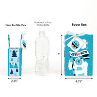 Yeti to Party - Abominable Snowman Party or Birthday Party Favor Boxes - Set of 12