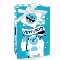 Yeti to Party - Abominable Snowman Party or Birthday Party Favor Boxes - Set of 12