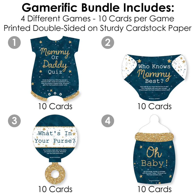 Big Dot Of Happiness Baby Shower Games Bundle - Twinkle Twinkle Little Star 4 Game Set - View #8