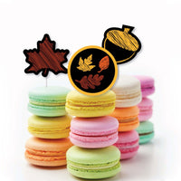 Fall Leaves - DIY Shaped Party Paper Cut-Outs - 24 ct