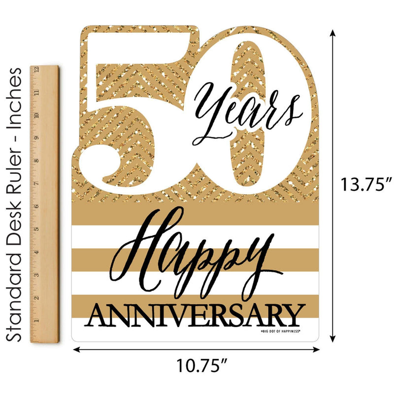 We Still Do - 50th Wedding Anniversary - Outdoor Lawn Sign - Anniversary Party Yard Sign - 1 Piece