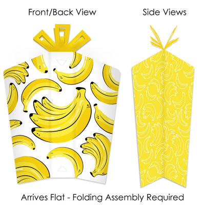 Let's Go Bananas - Table Decorations - Tropical Party Fold and Flare Centerpieces - 10 Count