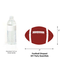 End Zone - Football - Football Decorations DIY Party Essentials - Set of 20