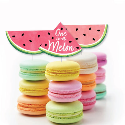 Sweet Watermelon - DIY Shaped Fruit Party Cut-Outs - 24 Count