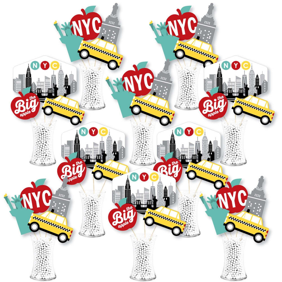 NYC Cityscape Showstopper Table Toppers - 35 Pc
