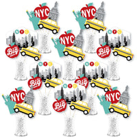 NYC Cityscape Showstopper Table Toppers - 35 Pc