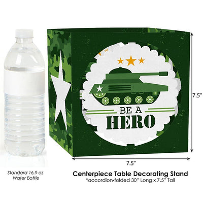 Camo Hero - Army Military Camouflage Party Centerpiece & Table Decoration Kit