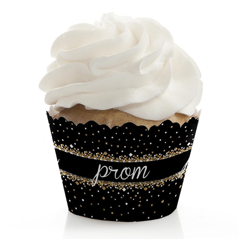 Prom - Prom Night Party Decorations - Party Cupcake Wrappers - Set of 12