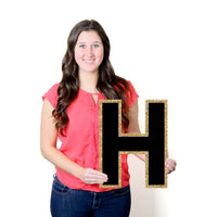 Adult 50th Birthday - Gold - Yard Sign Outdoor Lawn Decorations - Happy 50th Birthday Yard Signs