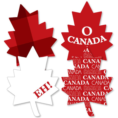 Canada Day - Maple Leaf Decorations DIY Canadian Party Essentials - Set of 20