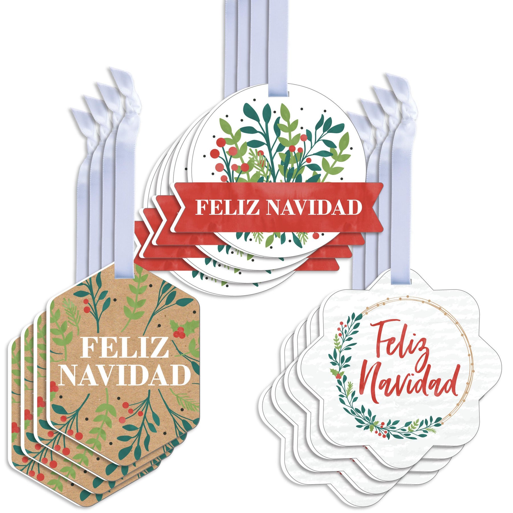 Holiday Gift Tags - Set of 12 (Assorted)