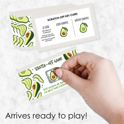 Hello Avocado - Fiesta Party Game Scratch Off Cards - 22 Count