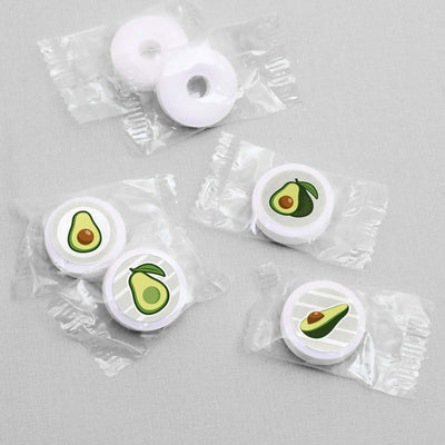 Hello Avocado - Fiesta Party Round Candy Sticker Favors - Labels Fit Hershey's Kisses - 108 ct