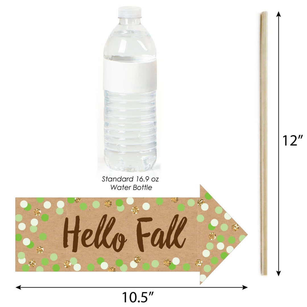 Funny Pumpkin Patch - Fall, Halloween or Thanksgiving Party 10 Piece Photo Booth Props Kit