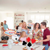 Las Vegas Showstopper Table Toppers - 35 Pc