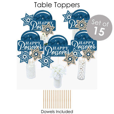 Happy Passover - Pesach Jewish Holiday Party Supplies - Banner Decoration Kit - Fundle Bundle