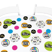 Set The Pace - Running - Track, Cross Country or Marathon Giant Circle Confetti - Party Decorations - Large Confetti 27 Count