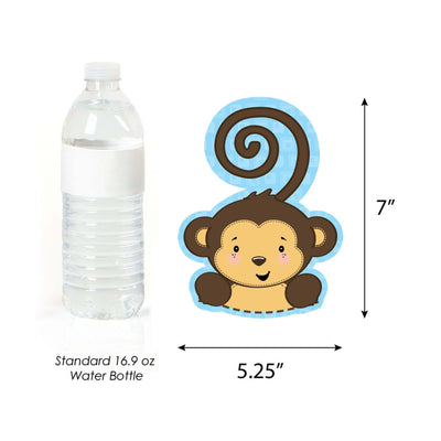 Monkey Boy - Monkey Decorations DIY Baby Shower or Birthday Party Essentials - Set of 20