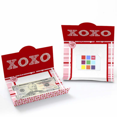 Conversation Hearts - Valentine's Day Money and Gift Card Holders - Set of 8