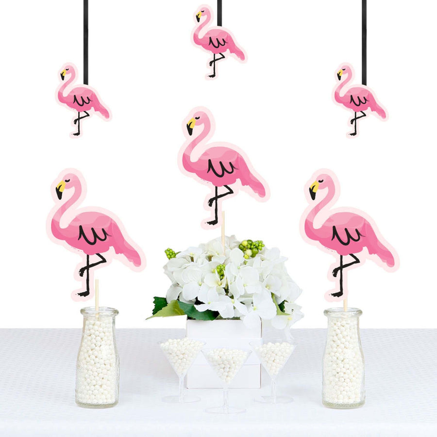 Pink Flamingo - Decorations DIY Party Essentials - Set of 20