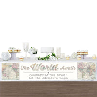 World Awaits - Personalized Graduation Banner