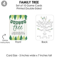 Family Tree Reunion - 4 Family Gathering Party Games - 10 Cards Each - Gamerific Bundle