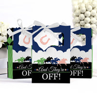 Kentucky Horse Derby - Horse Race Party Favor Boxes - Set of 12