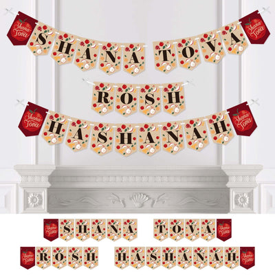 Rosh Hashanah - Jewish New Year Bunting Banner and Decorations