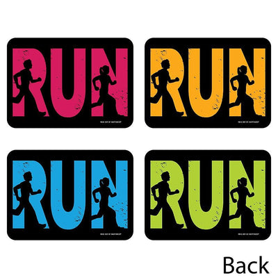 Set The Pace - Running - Decorations DIY Track, Cross Country or Marathon Essentials - Set of 20