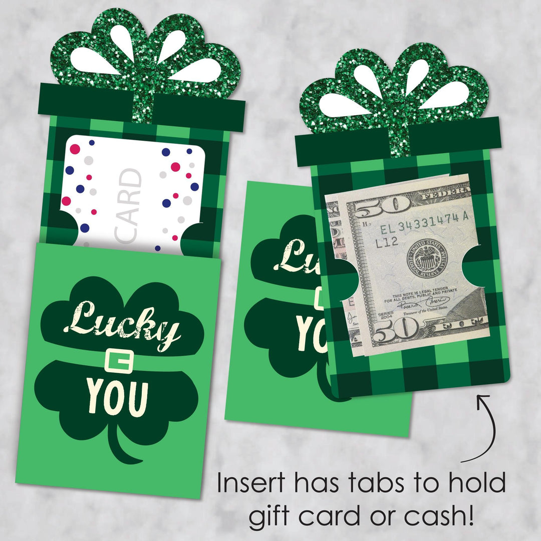 St. Patrick's Day - Saint Patty's Day Party Money and Gift Card Sleeves - Nifty Gifty Card Holders - Set of 8