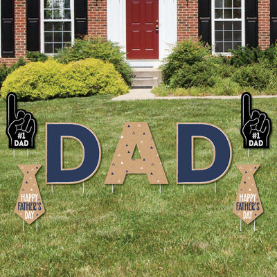 My Dad is Rad - Yard Sign Outdoor Lawn Decorations - Father's Day Yard Signs