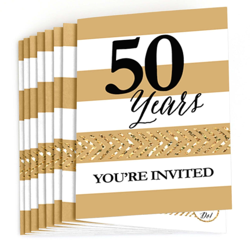 We Still Do - 50th Wedding Anniversary - Fill In Wedding Anniversary Invitations - 8 ct