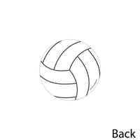 Bump, Set, Spike - Volleyball - Decorations DIY Baby Shower or Birthday Party Essentials - Set of 20